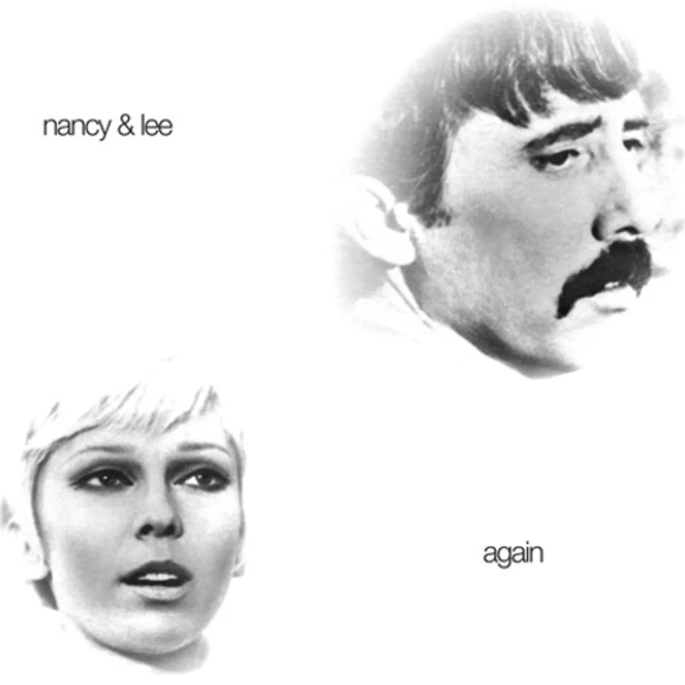 Nancy Sinatra NANCY & LEE AGAIN - BLACK & WHITE SMOKEY Vinyl Record