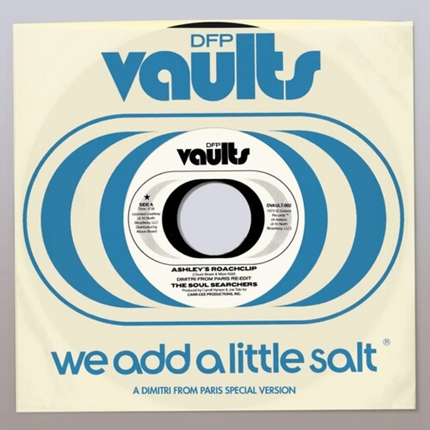 The Soul Searchers ASHLEY'S ROACHCLIP (DIMITRI FROM PARIS RE-EDIT) Vinyl Record