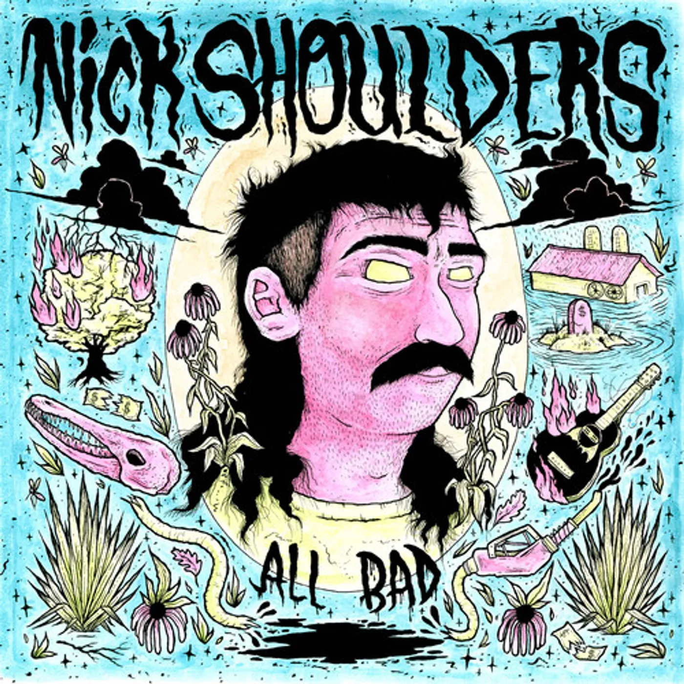 Nick Shoulders ALL BAD CD