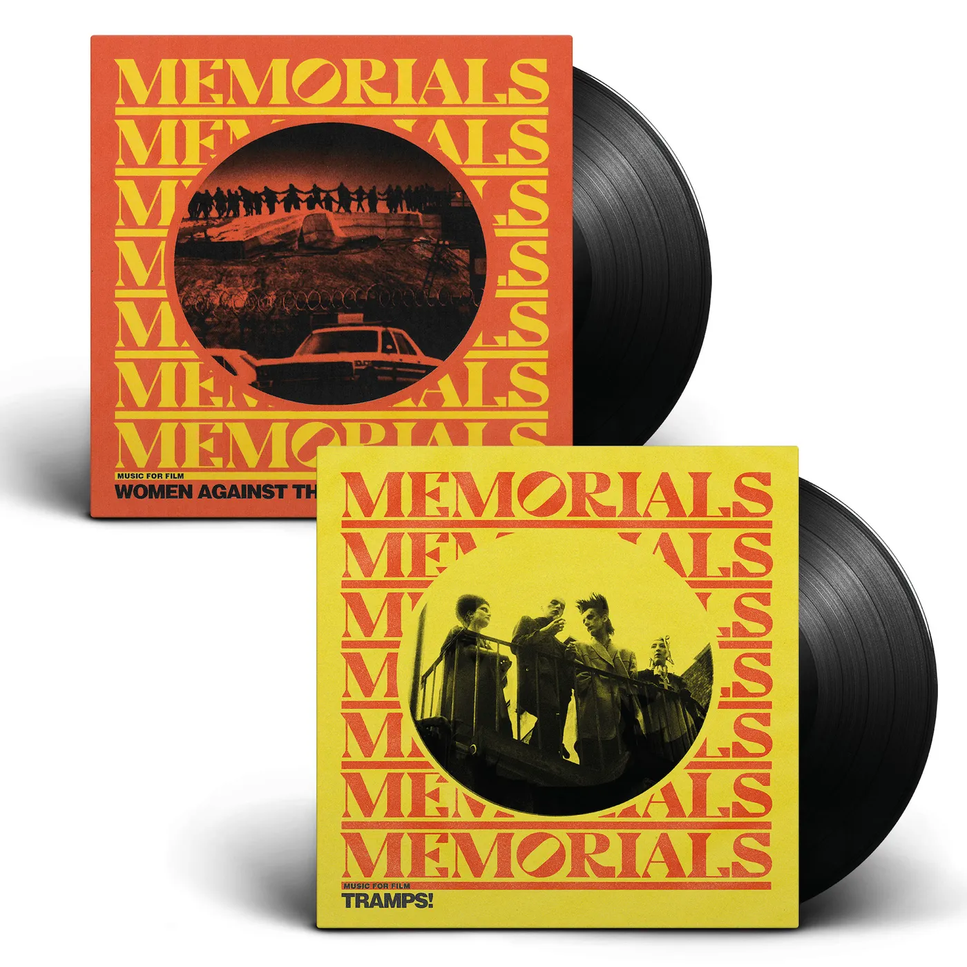 Memorials MUSIC FOR FILM: TRAMPS & WOMEN AGAINST THE BOMB Vinyl Record