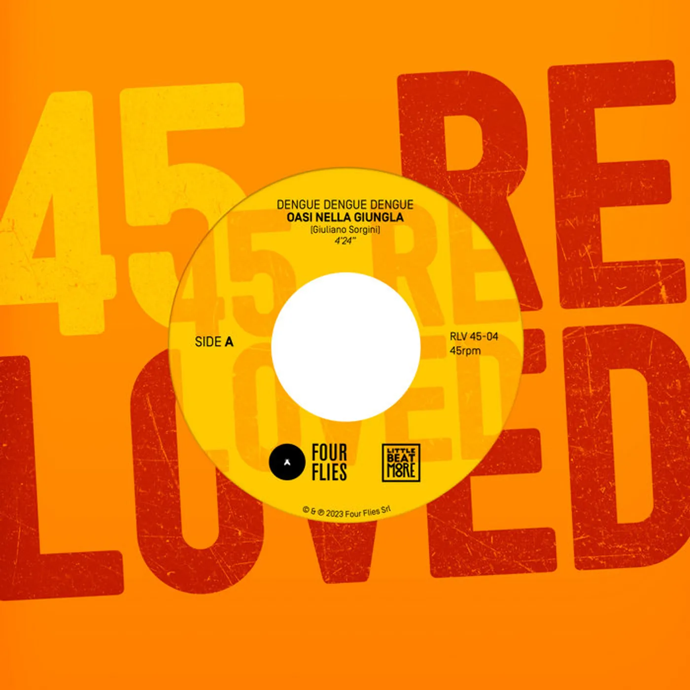 Giuliano Sorgini OASI NELLA GIUNGLA (DENGUE DENGUE DENGUE REMIX) Vinyl Record