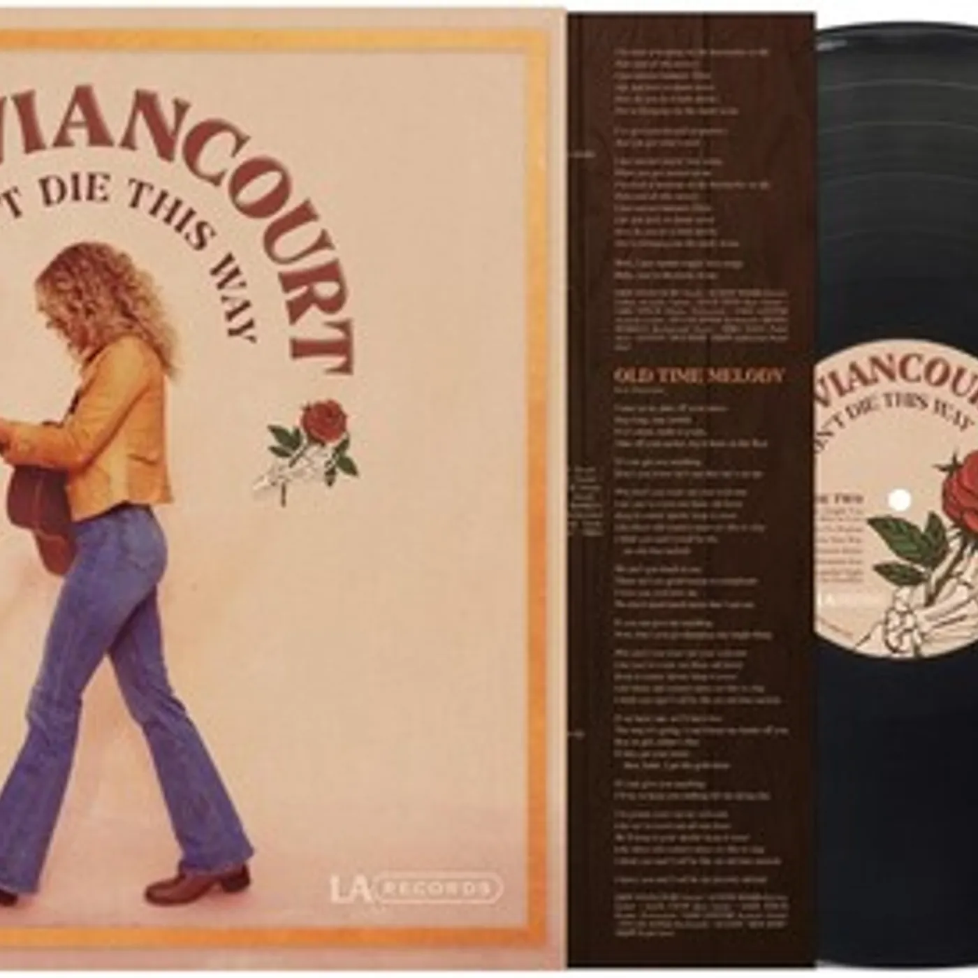 Erin Viancourt WON'T DIE THIS WAY Vinyl Record