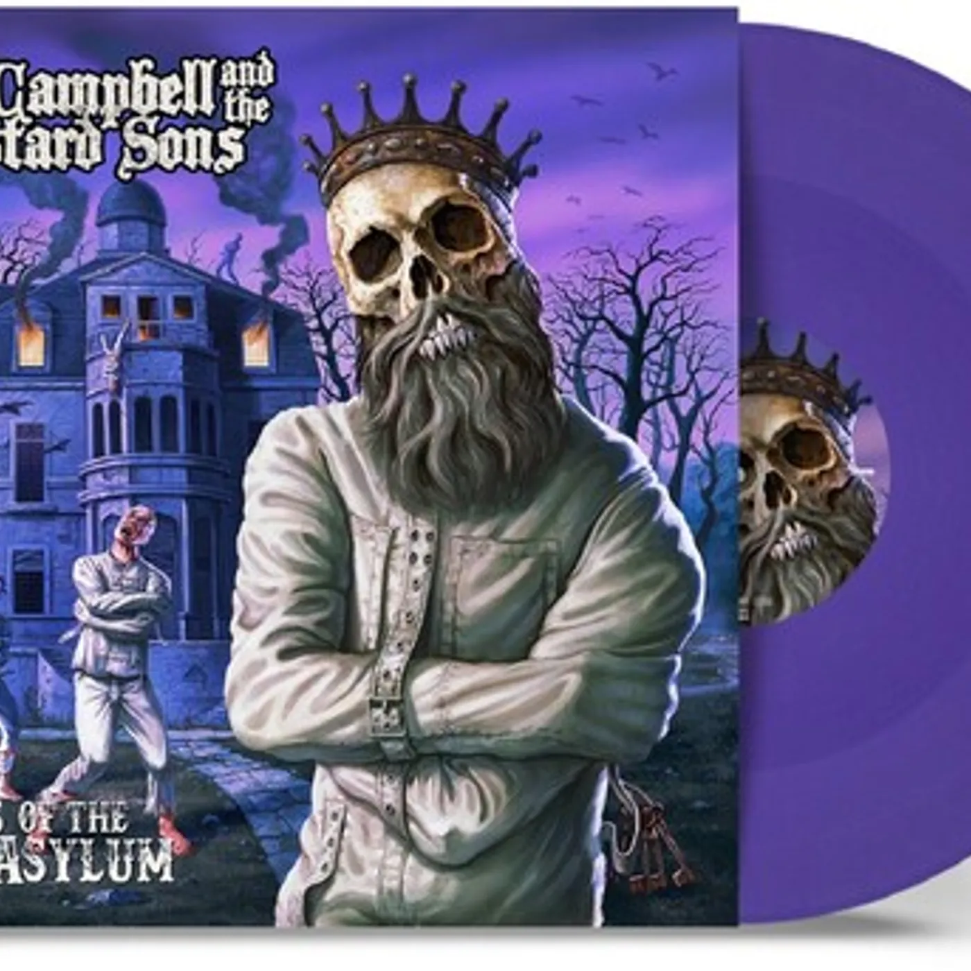 Phil Campbell and the Bastard Sons KINGS OF THE ASYLUM - PURPLE Vinyl Record