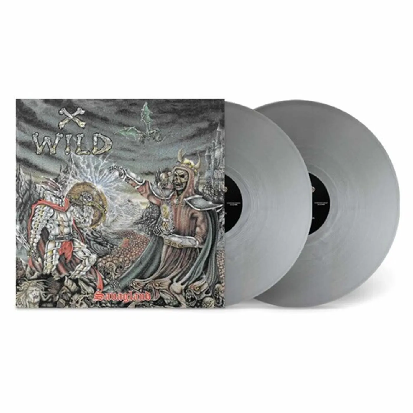 X - Wild SAVAGELAND - SILVER Vinyl Record