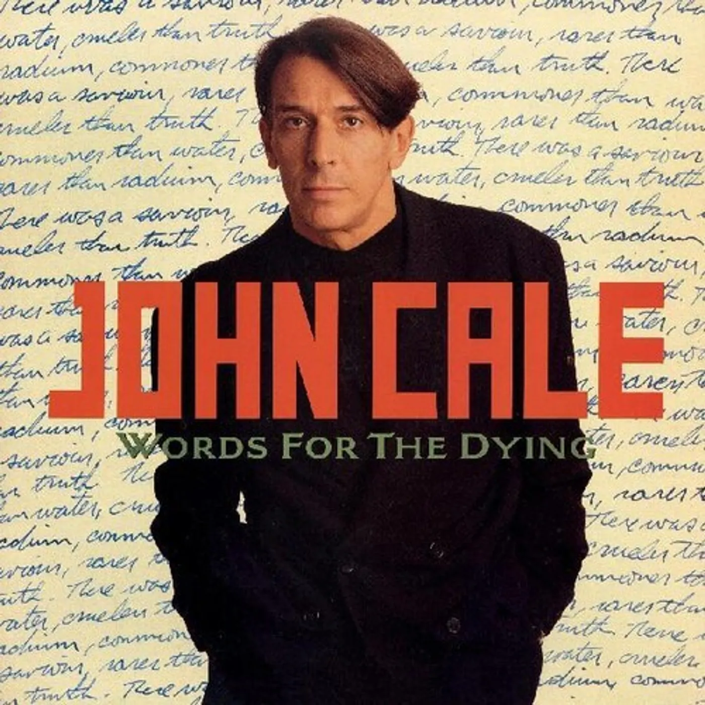 John Cale WORDS FOR THE DYING Vinyl Record