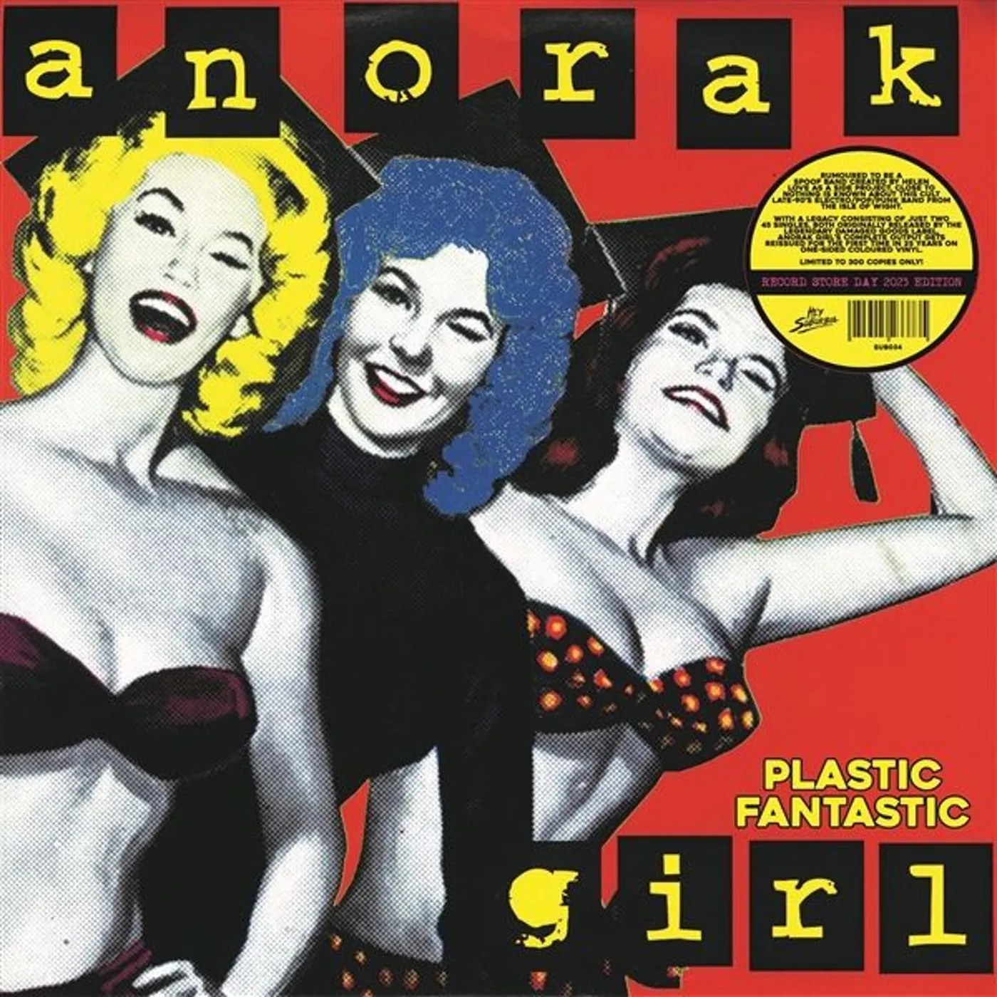 Anorak Girl PLASTIC FANTASTIC Vinyl Record
