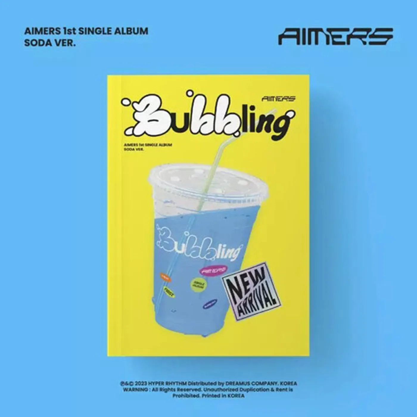 AIMERS 1ST SINGLE (BUBBLING) (SODA VER.) CD