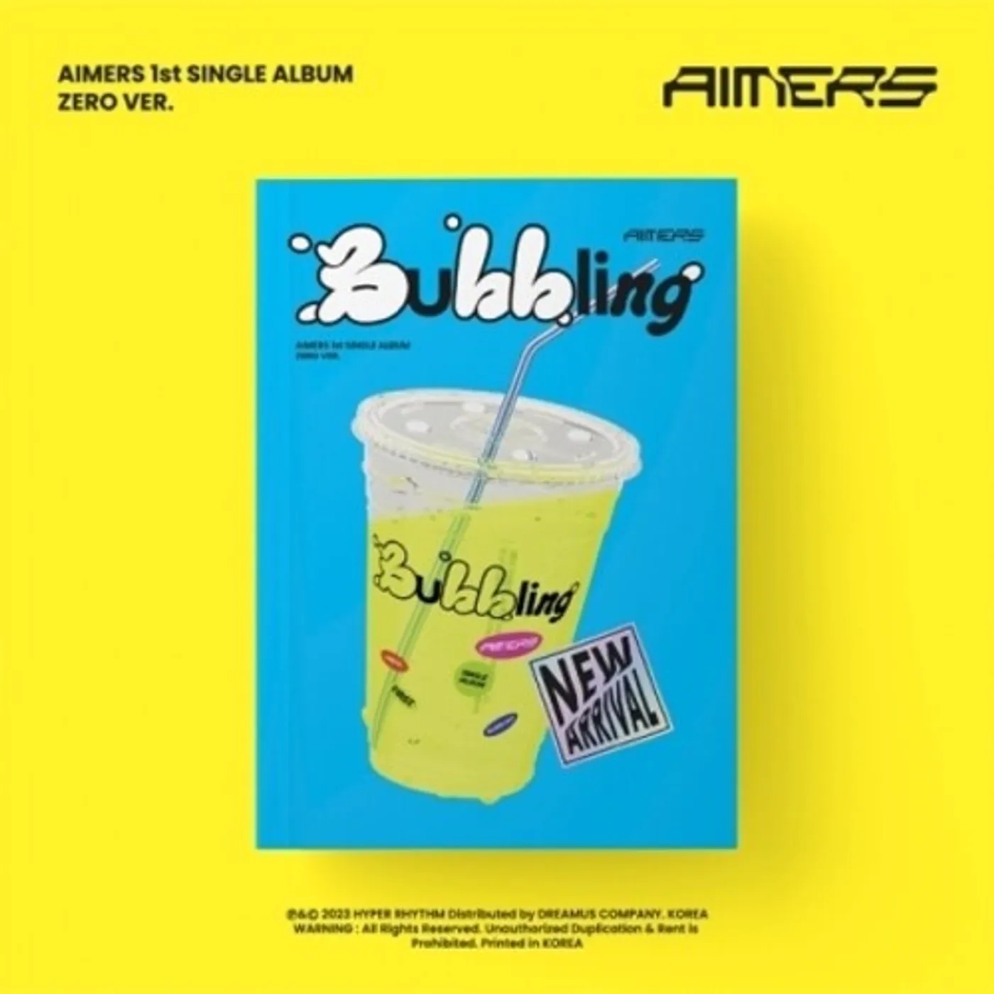 AIMERS 1ST SINGLE (BUBBLING) (ZERO VER.) CD