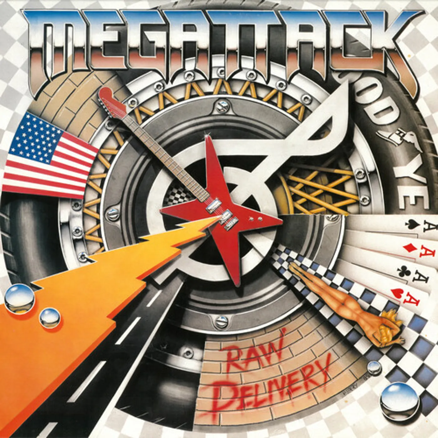Megattack RAW DELIVERY CD