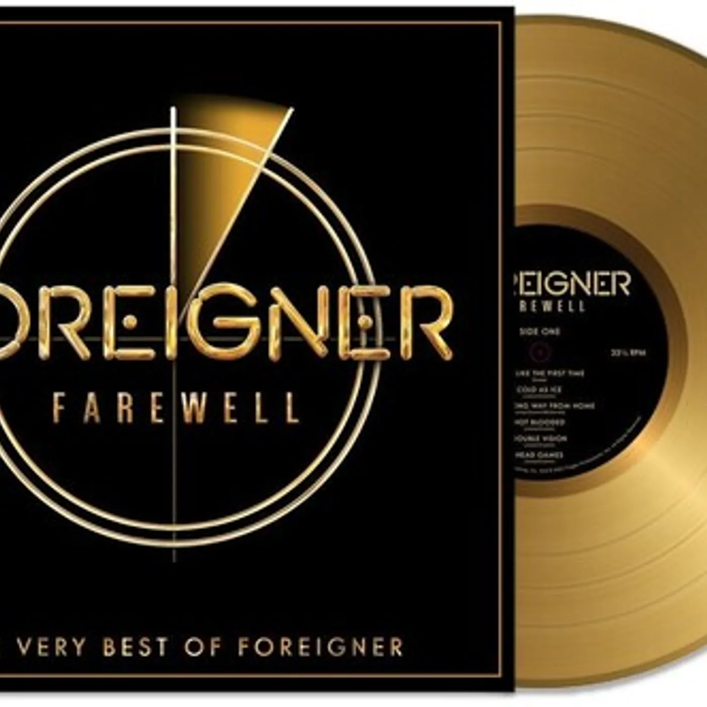 The Very Best Of Foreigner (Gold) Vinyl Record