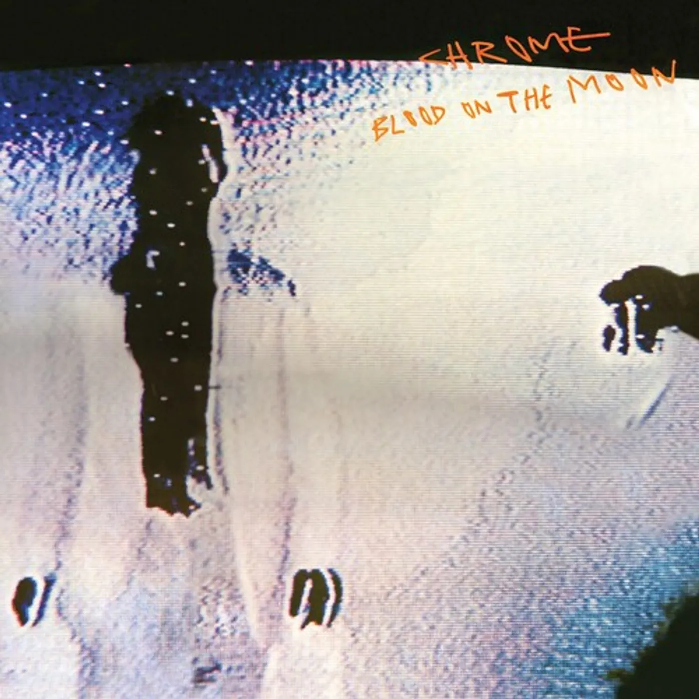 Chrome BLOOD ON THE MOON - BLUE Vinyl Record