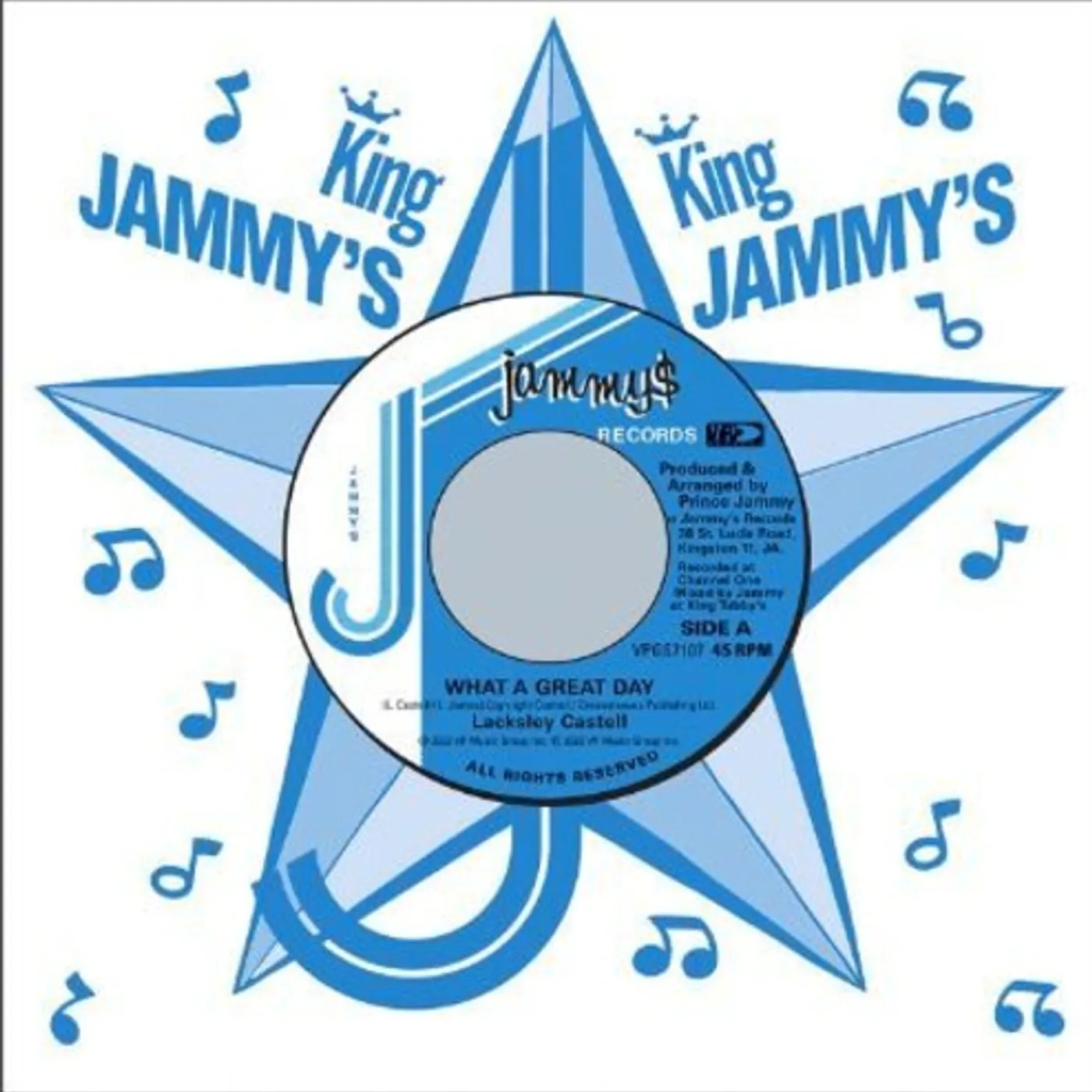 Lacksley Castell WHAT A GREAT DAY Vinyl Record