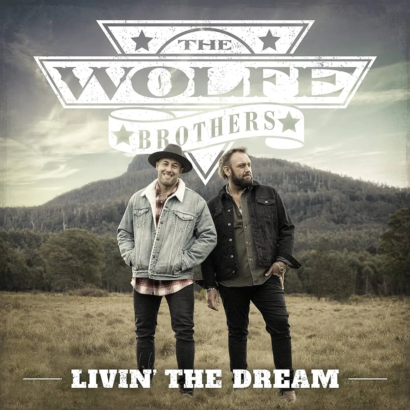 The Wolfe Brothers LIVIN THE DREAM Vinyl Record