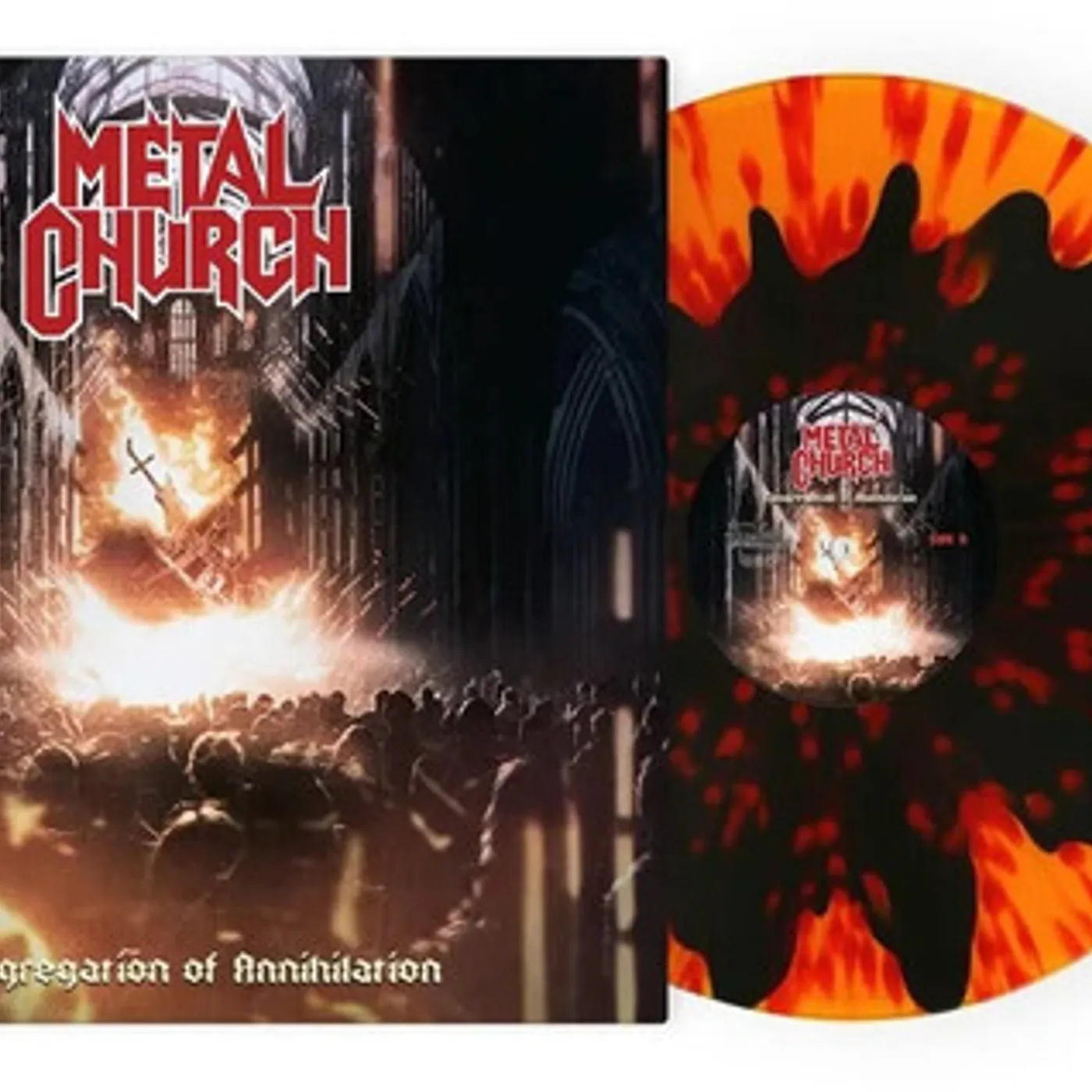 Metal Church CONGREGATION OF ANNIHILATION Vinyl Record