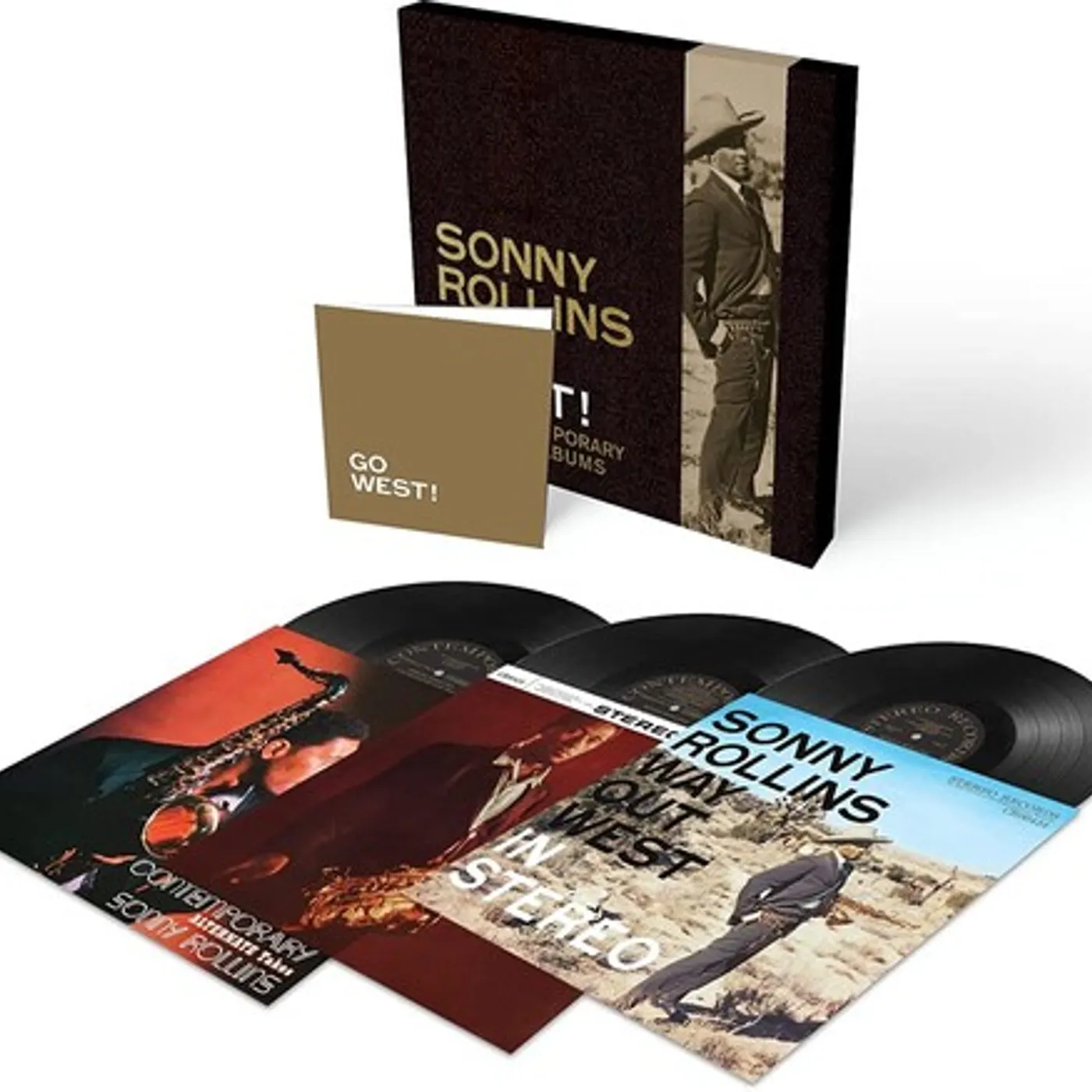 Sonny Rollins Go West: The Contemporary Records Albums Vinyl Record