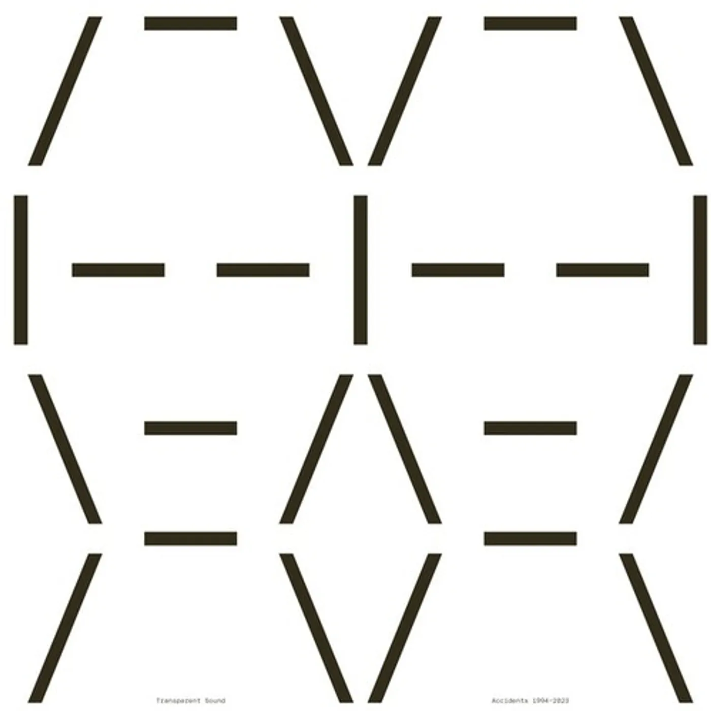 Transparent Sound ACCIDENTS 1994-2003 Vinyl Record