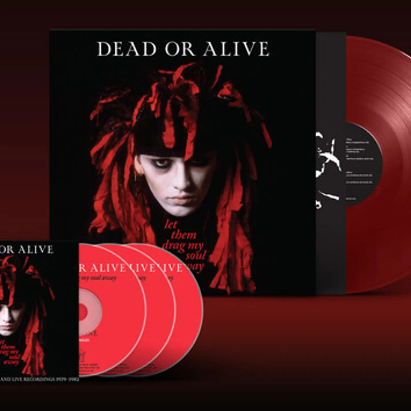 Dead Or Alive Let Them Drag My Soul Away: Singles Demos Sessions Vinyl Record