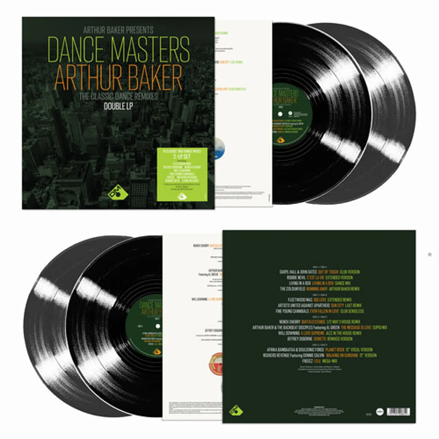 Arthur Baker Presents Dance Masters / Various ARTHUR BAKER PRESENTS DANCE MASTERS: CLASSIC DANCE Vinyl Record
