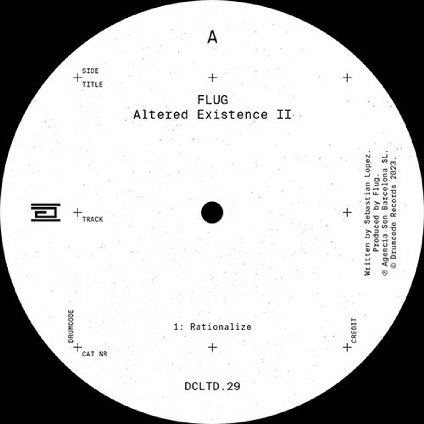 Flug Altered Existence II Vinyl Record