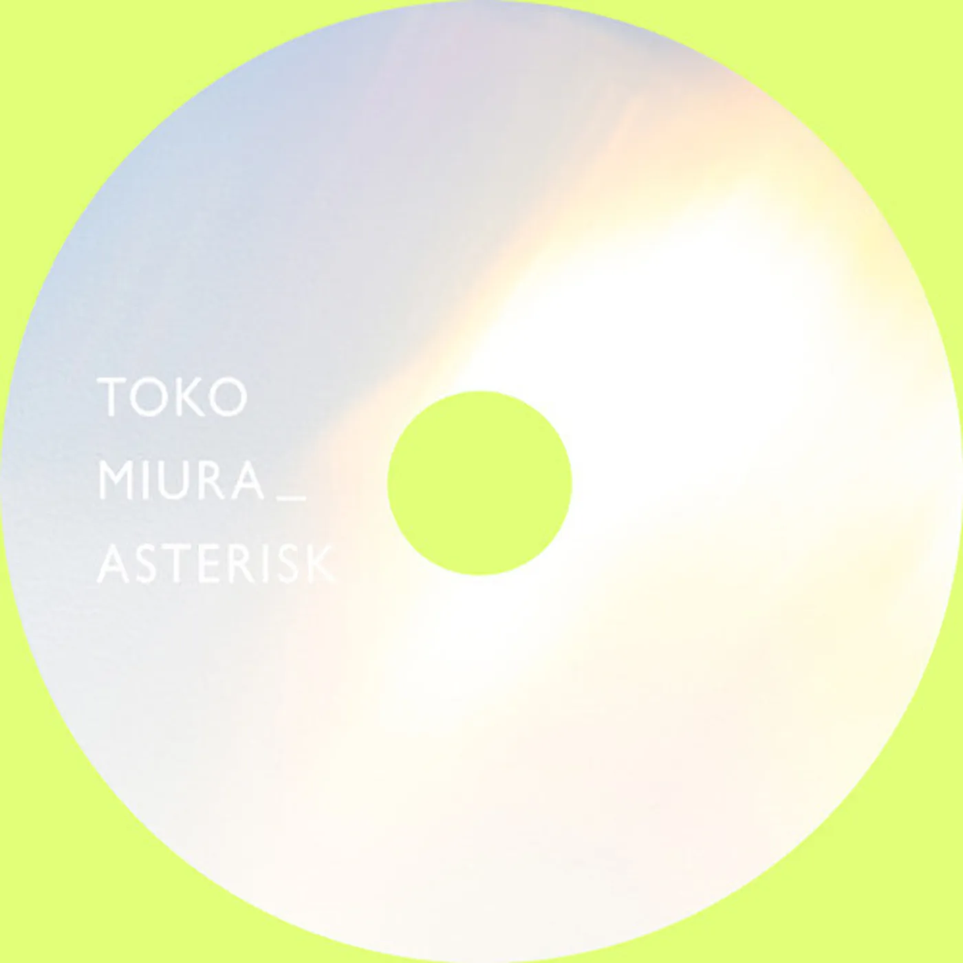 Toko Miura Asterisk Vinyl Record