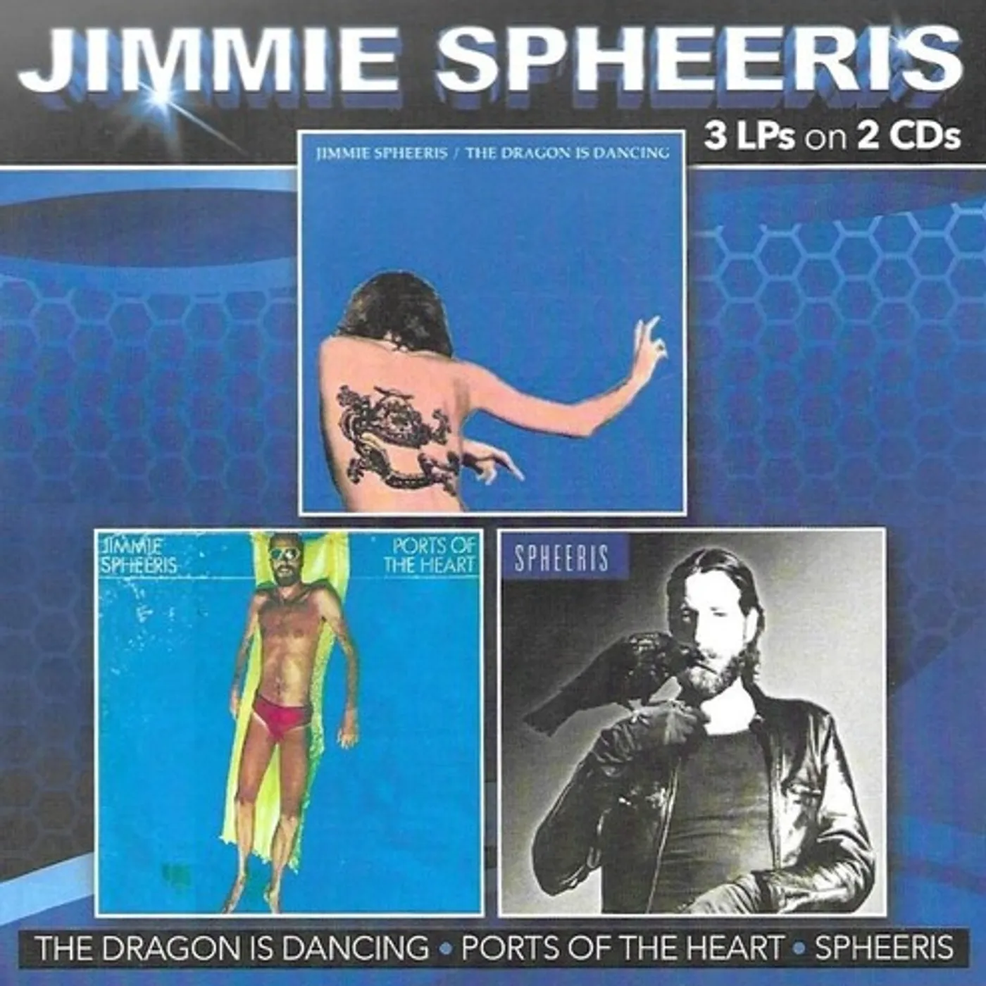 Jimmie Spheeris DRAGON IS DANCING-PORTS OF THE HEART-SPHEERIS CD