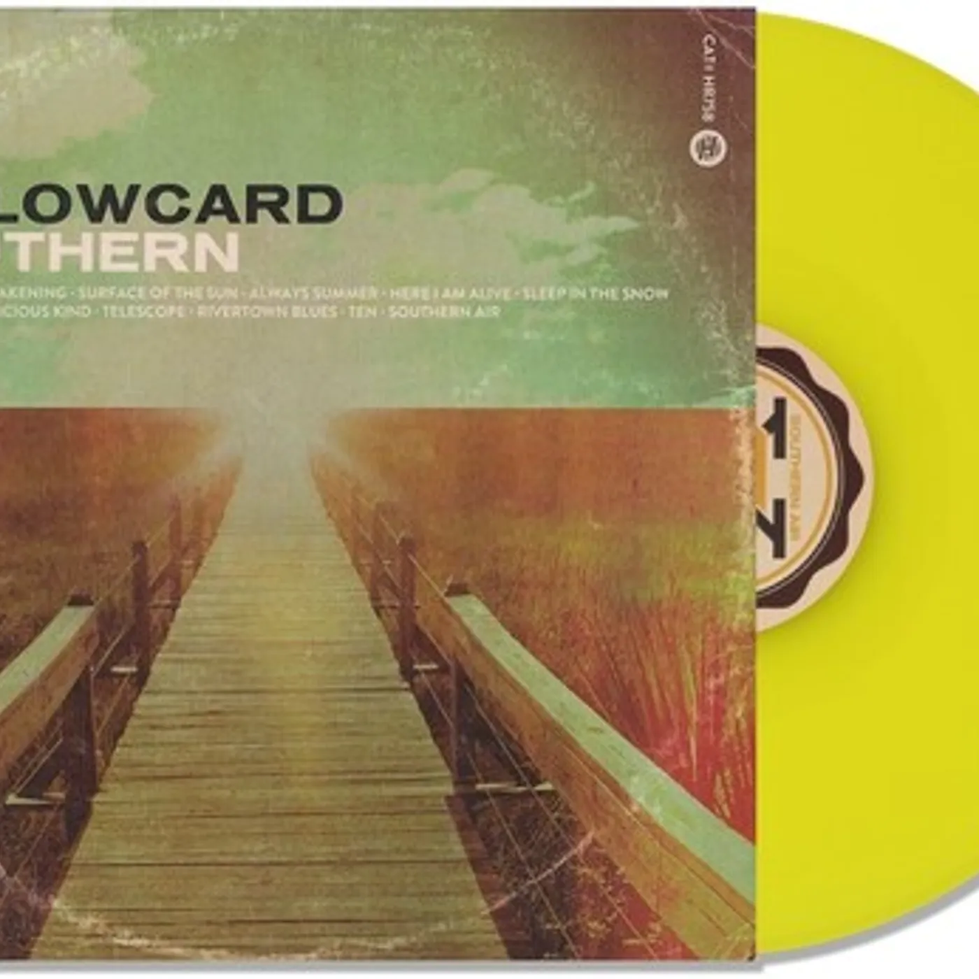 Yellowcard Southern Air (Yellow/Explicit Content) Vinyl Record