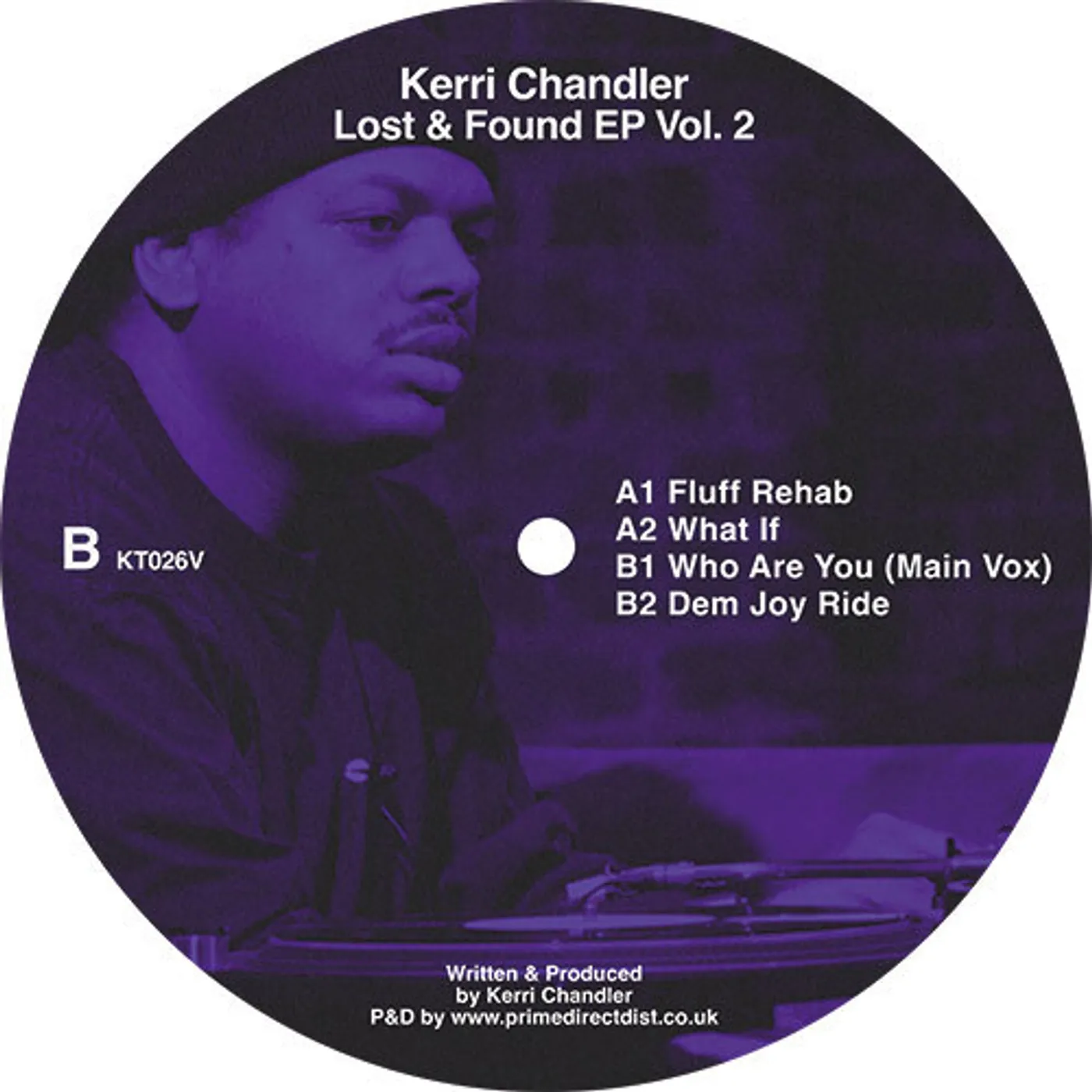 Kerri Chandler LOST & FOUND EP VOL. 2 Vinyl Record