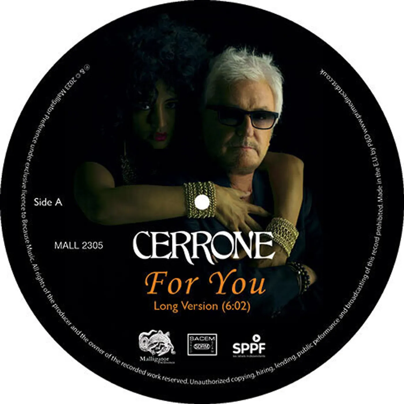 Cerrone FOR YOU Vinyl Record
