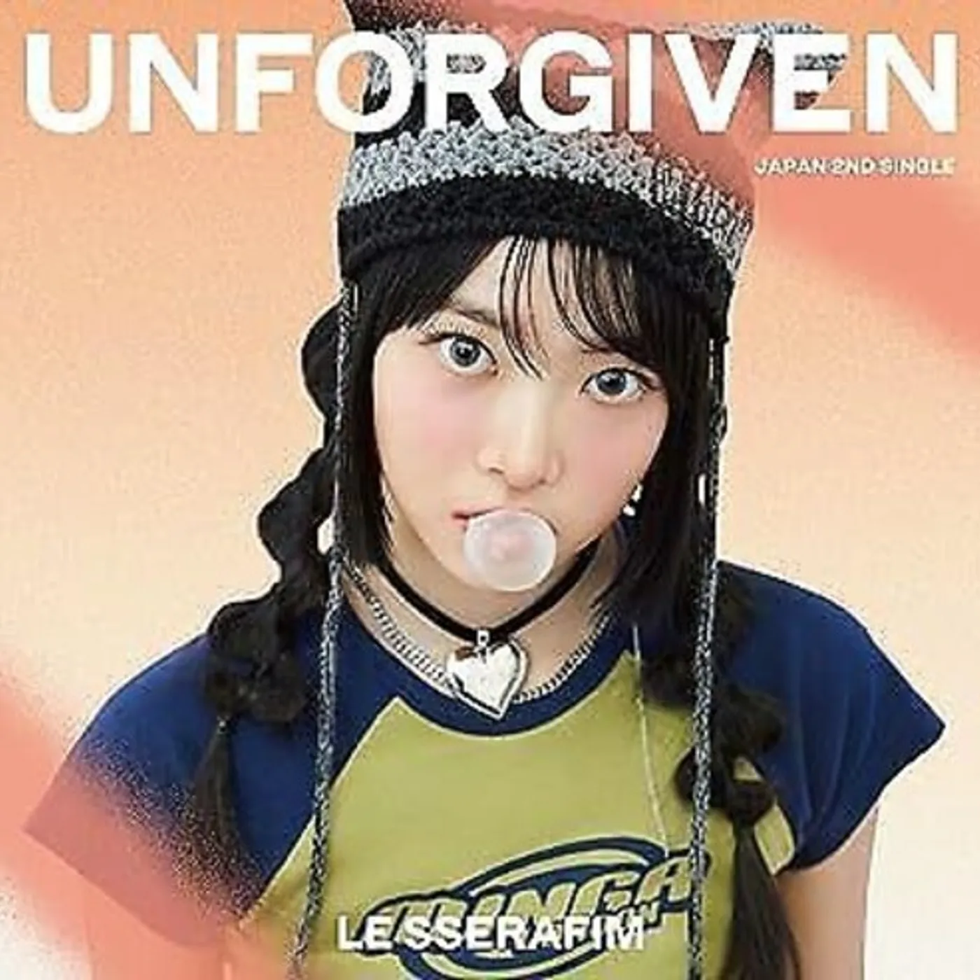 LE SSERAFIM UNFORGIVEN - HONG EUNCHAE VERSION CD