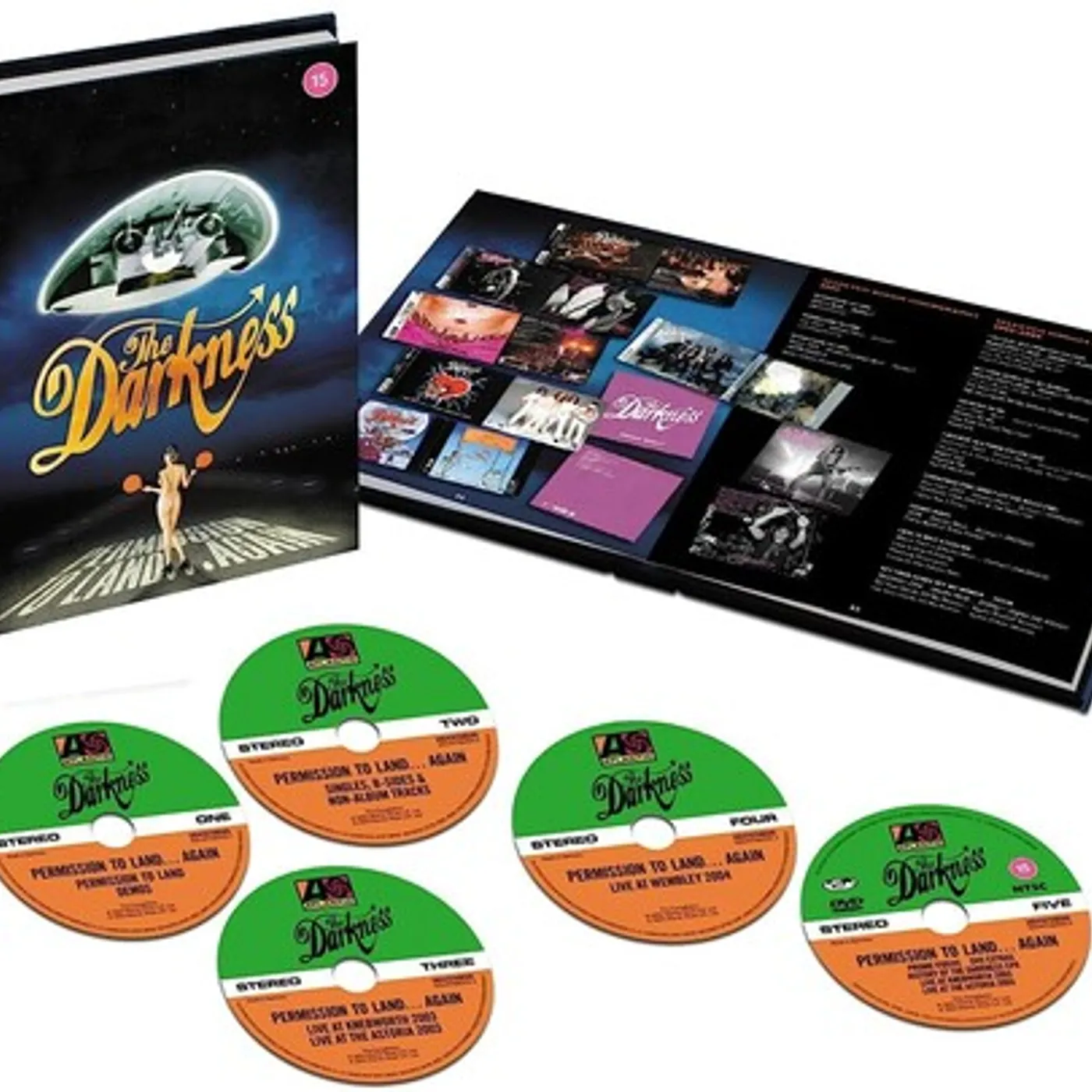 The Darkness PERMISSION TO LAND... AGAIN CD