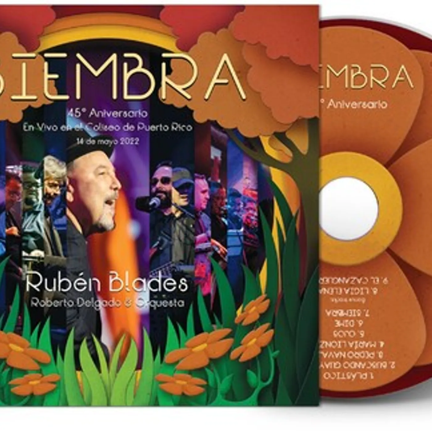 Rubén Blades SIEMBRA: 45 ANIVERSARIO - EN VIVO EN EL COLISEO CD