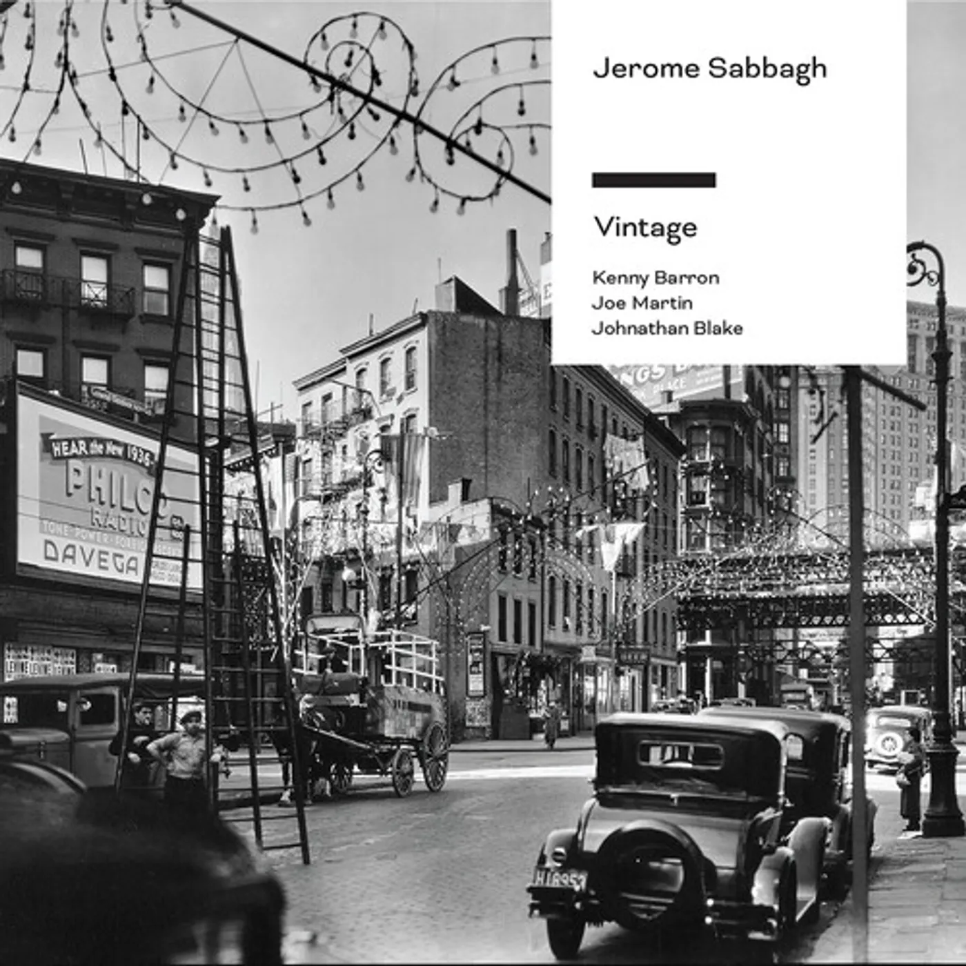 Jerome Sabbagh VINTAGE CD