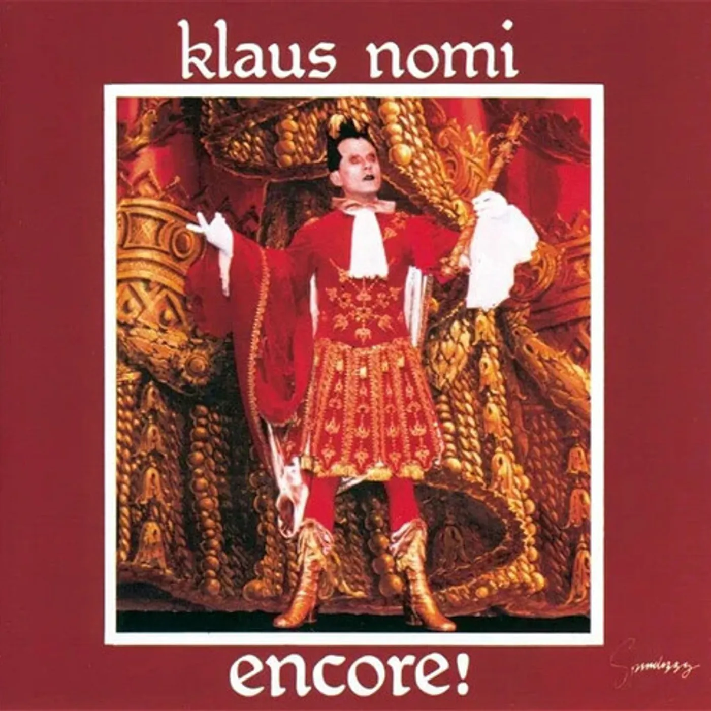 Klaus Nomi ENCORE (NOMI'S BEST) CD