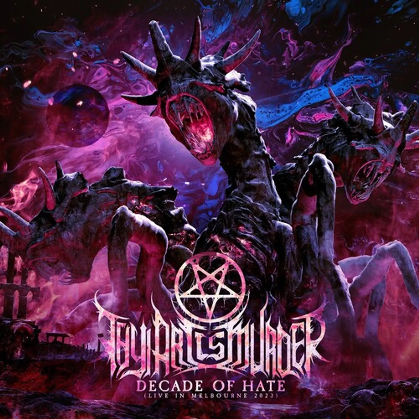 Thy Art Is Murder DECADE OF HATE (LIVE IN MELBOURNE 2023) CD