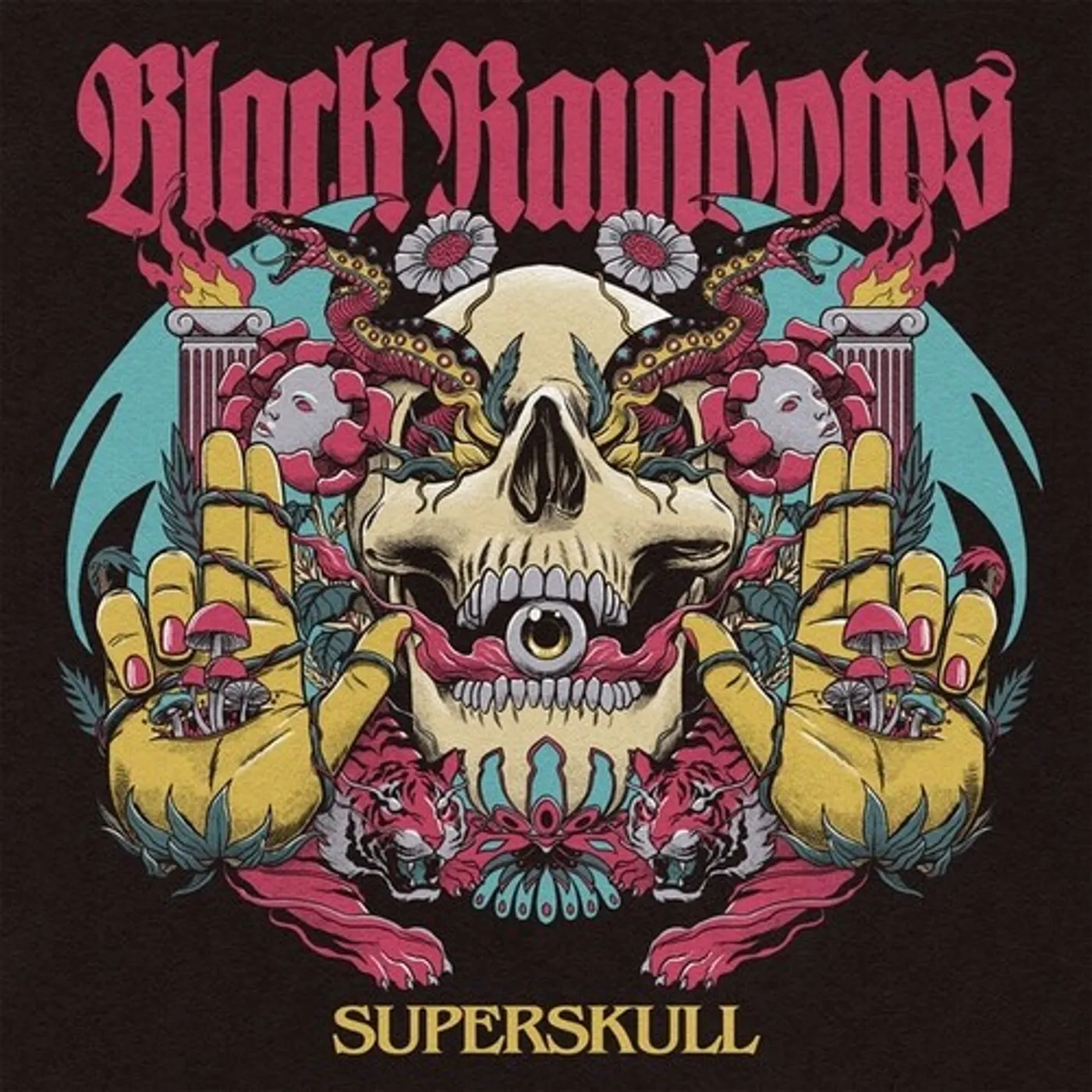Black Rainbows SUPERSKULL Vinyl Record