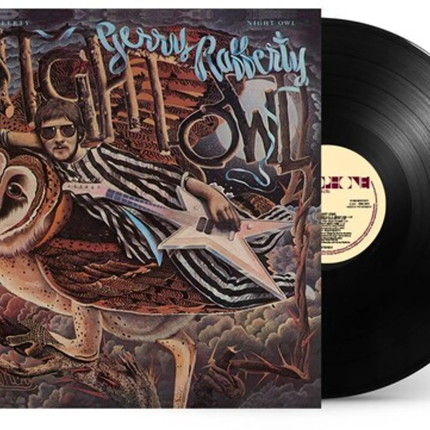 Gerry Rafferty NIGHT OWL Vinyl Record