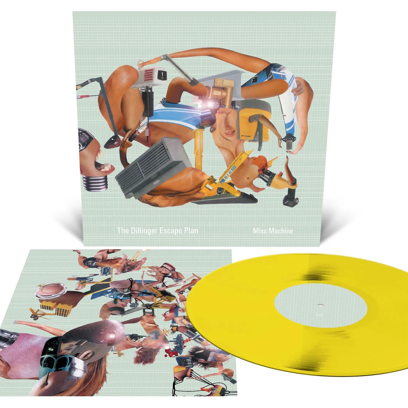 The Dillinger Escape Plan Miss Machine (Yellow) Vinyl Record