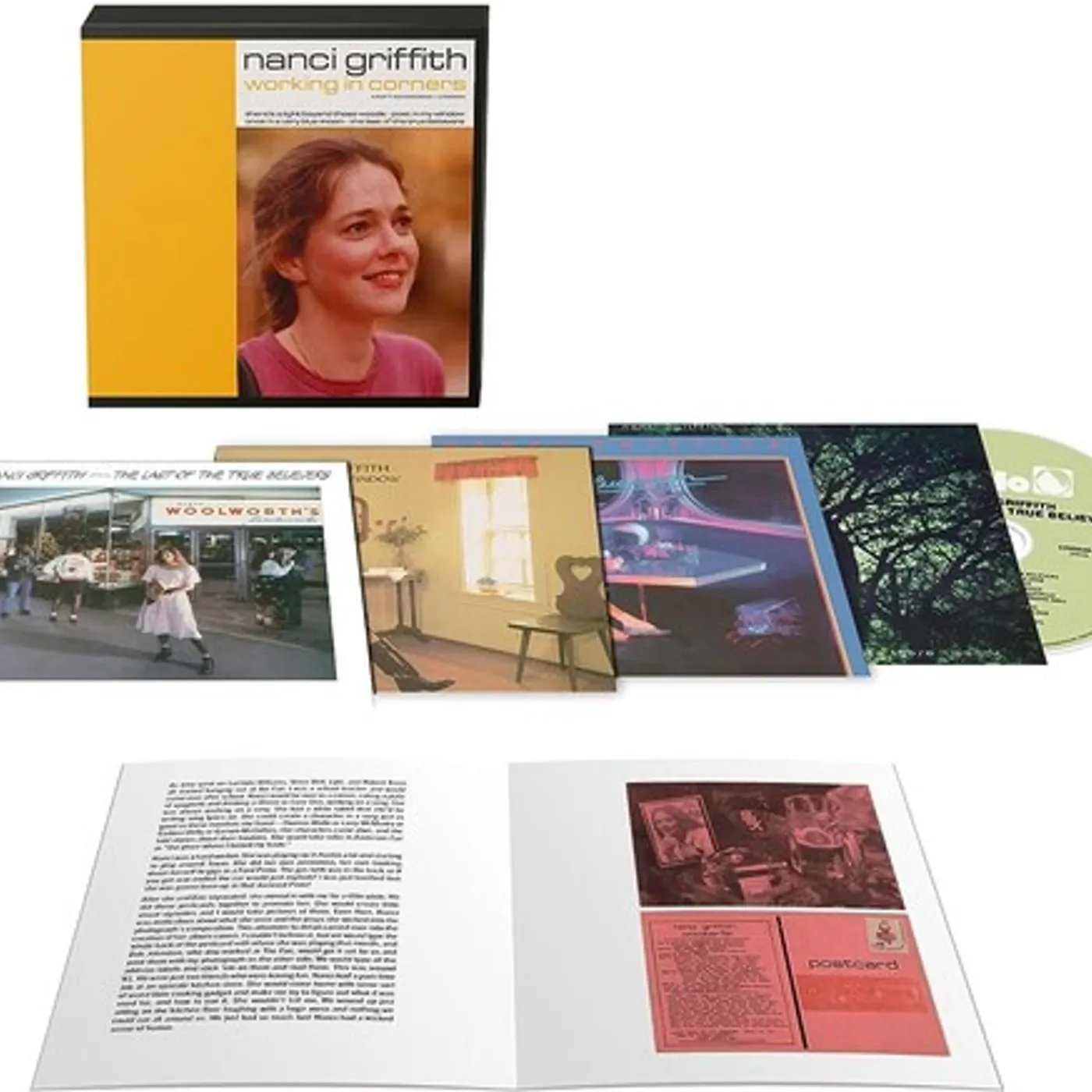 Nanci Griffith WORKING IN CORNERS CD