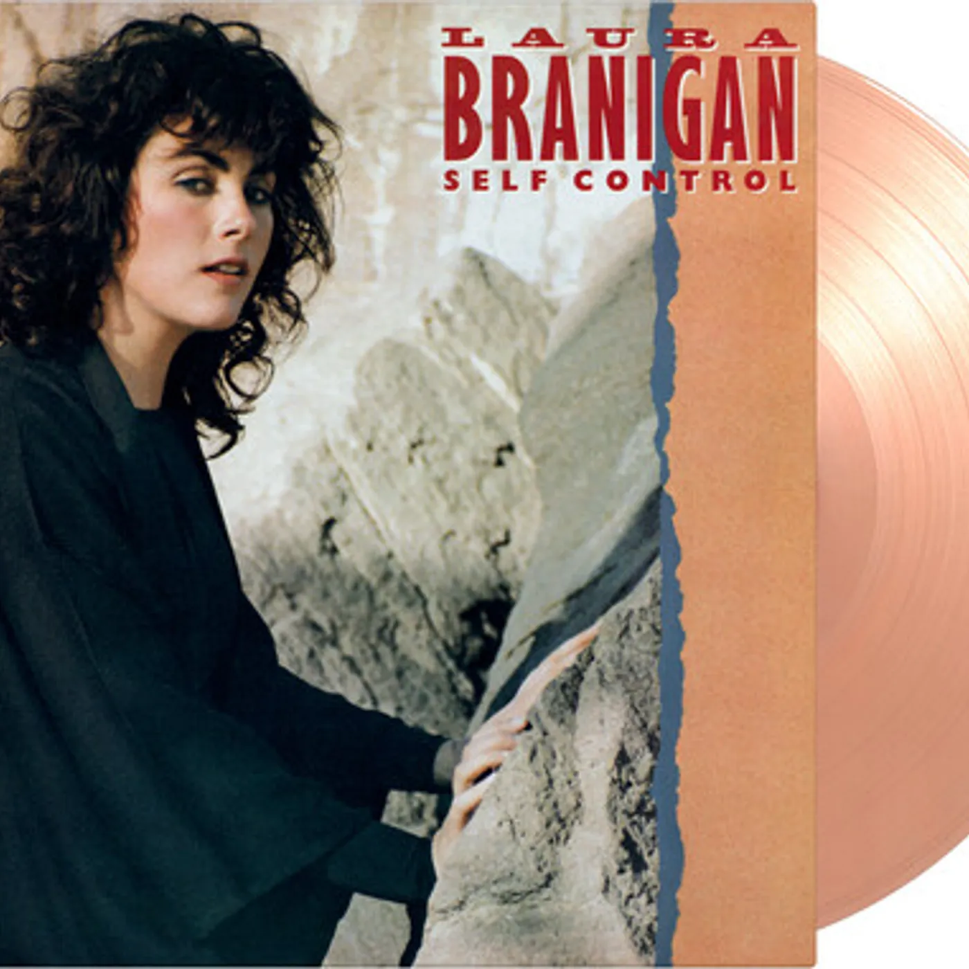 Laura Branigan Self Control (Crystal Clear & Pink Marbled) Vinyl Record