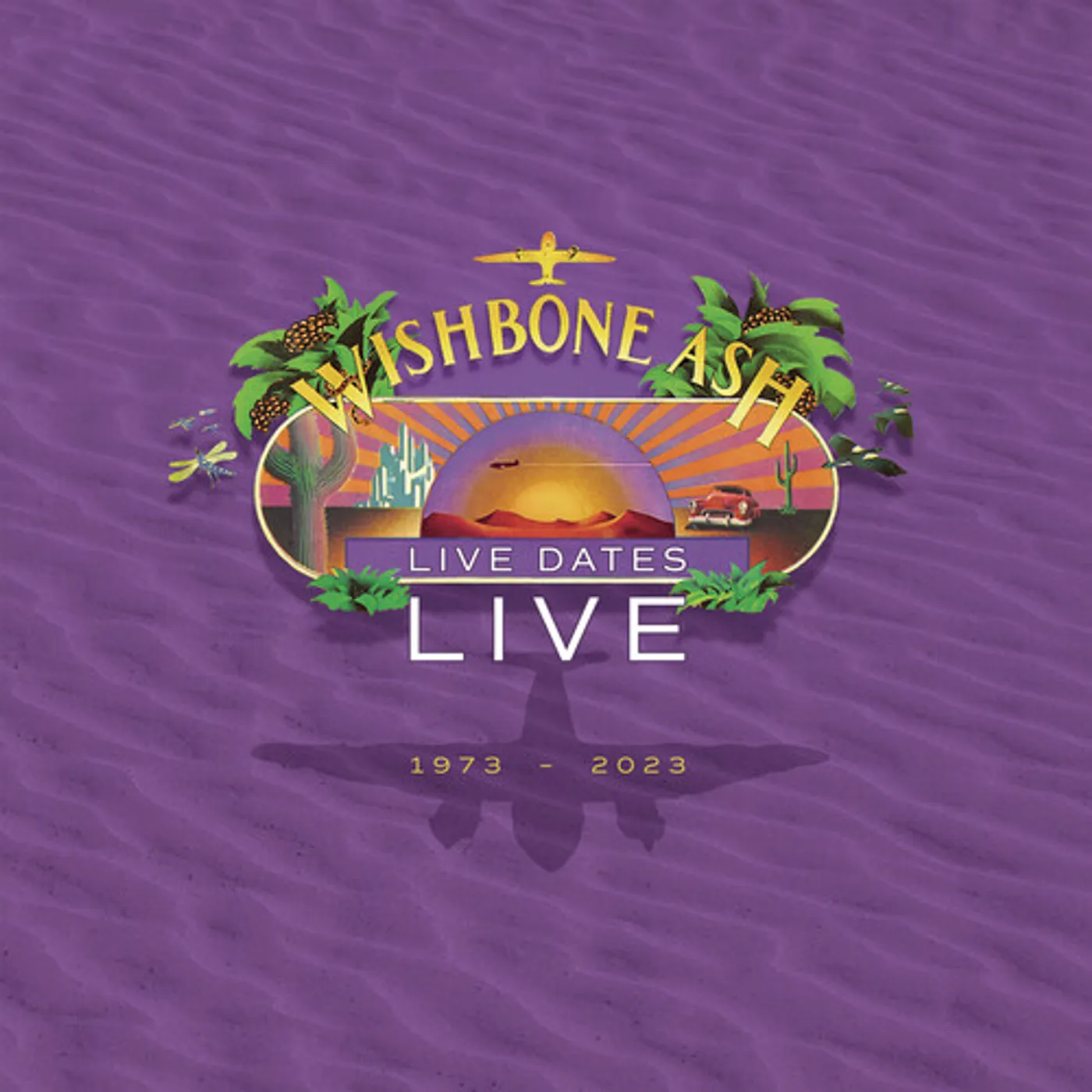 Wishbone Ash LIVE DATES LIVE Vinyl Record