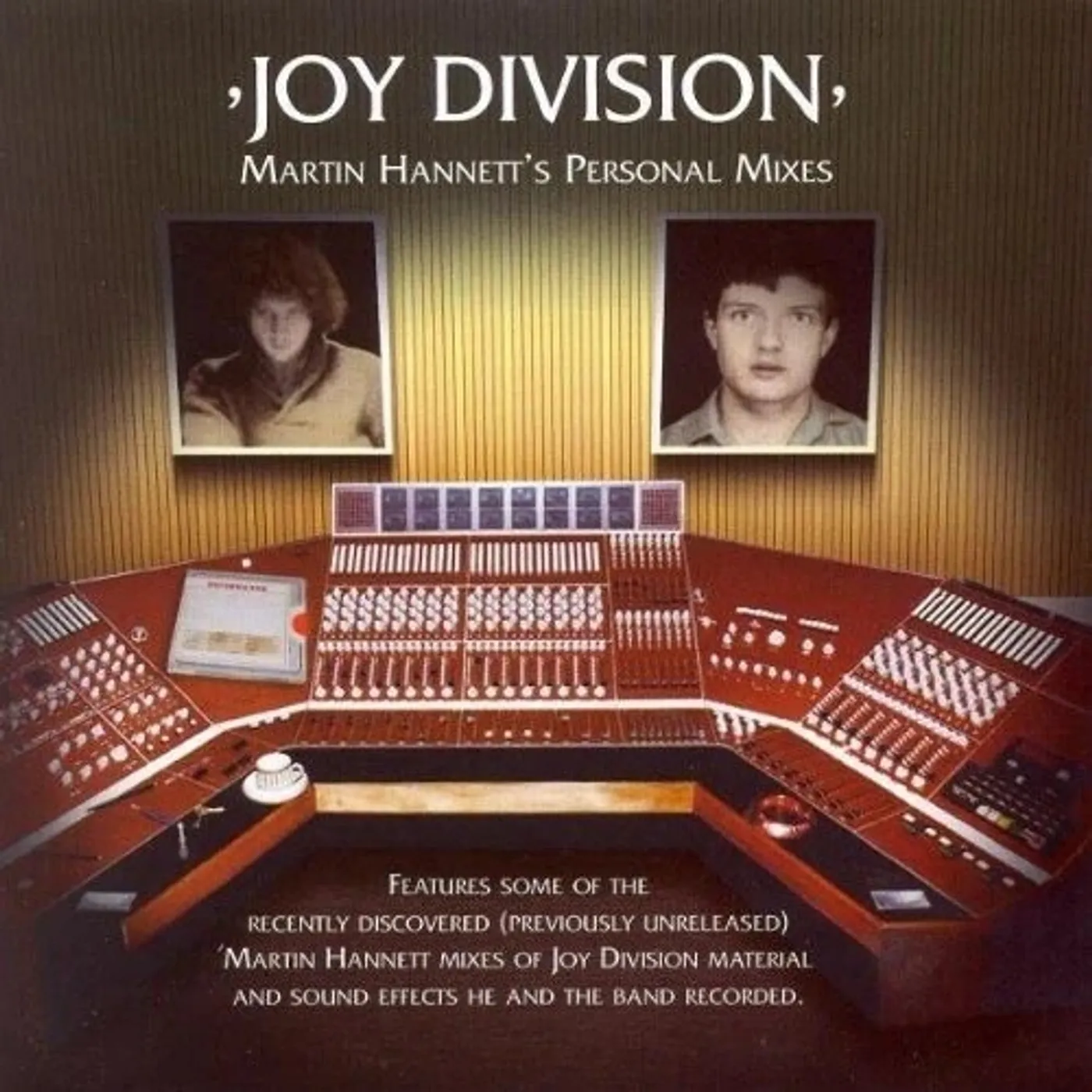 Joy Division MARTIN HANNETT'S PERSONAL MIXES Vinyl Record