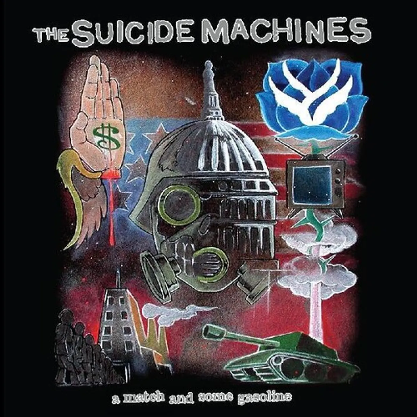 The Suicide Machines MATCH & SOME GASOLINE (20 YEAR ANNIVERSARY EDITION Vinyl Record
