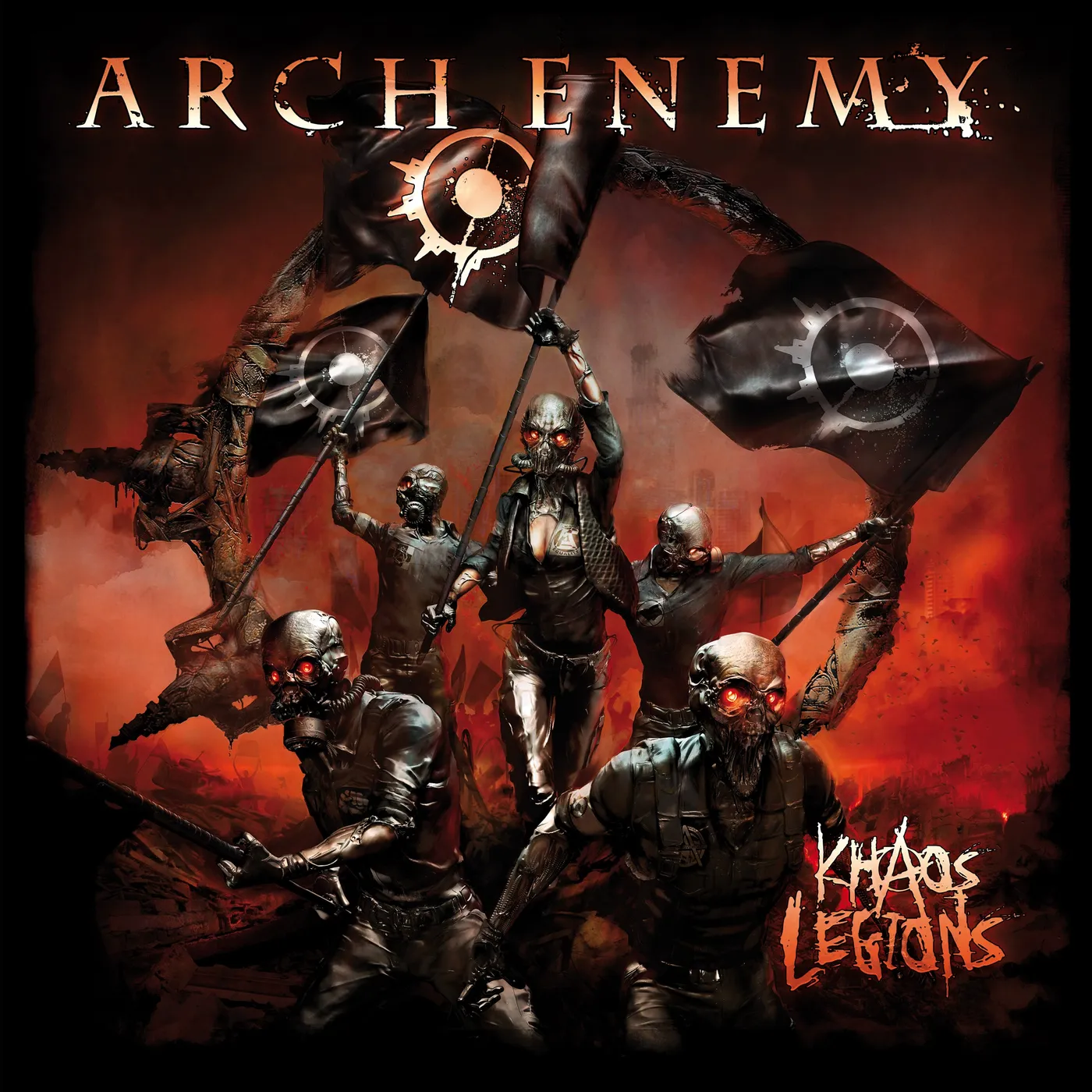 Arch Enemy KHAOS LEGIONS Vinyl Record
