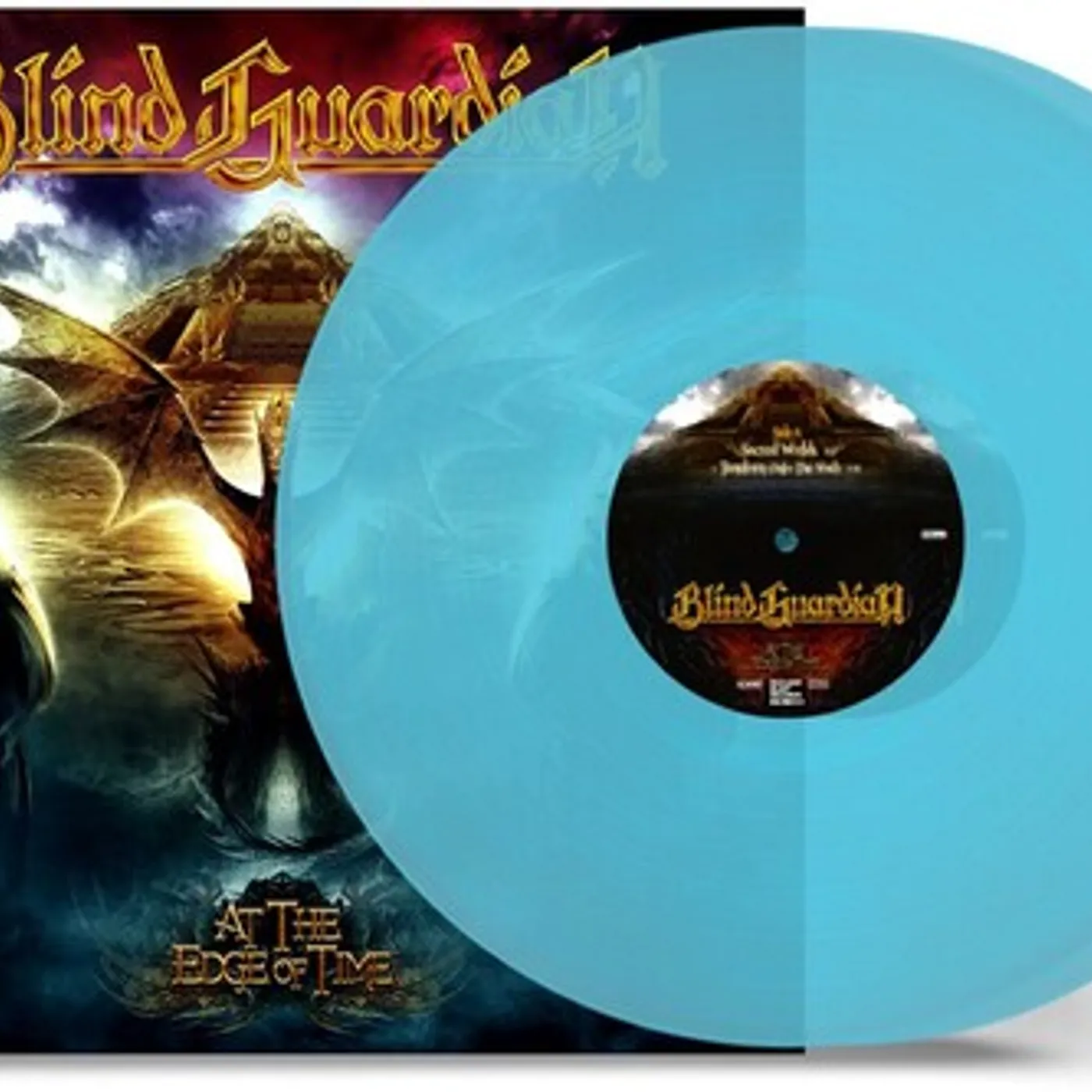 Blind Guardian AT THE EDGE OF TIME - CURACAO Vinyl Record