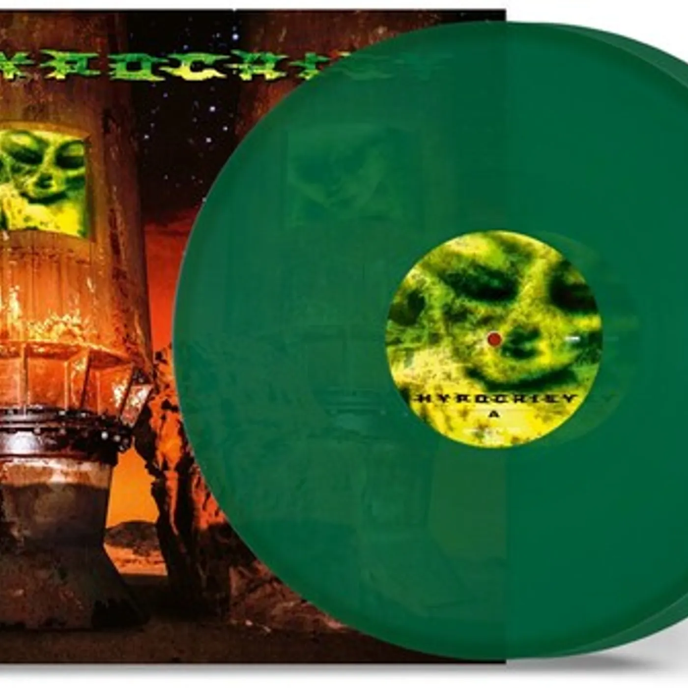 HYPOCRISY (REISSUE 2023) - TRANSPARENT GREEN Vinyl Record