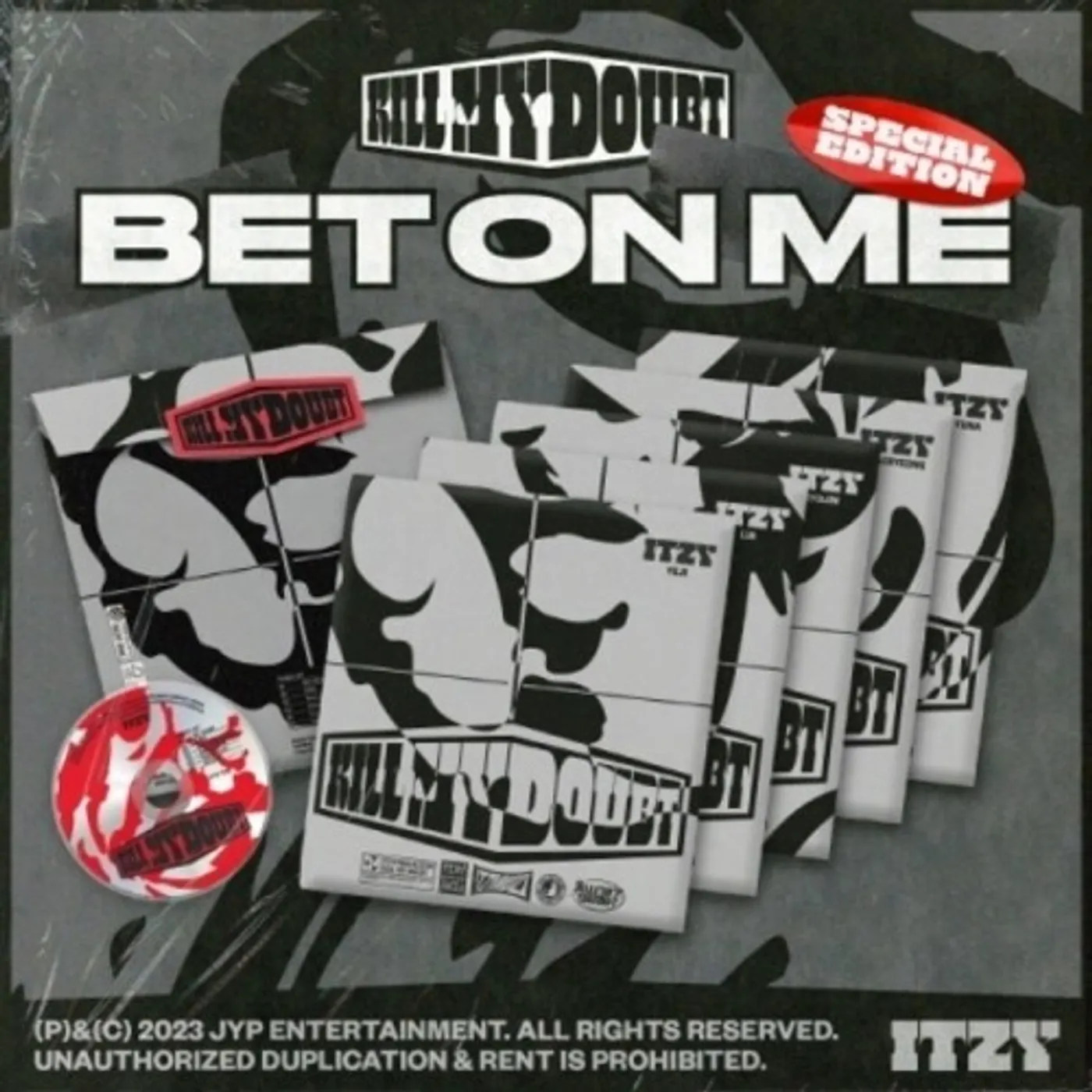 ITZY KILL MY DOUBT - BET ON ME CD