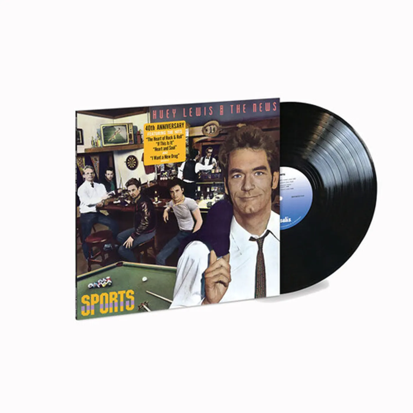 Huey Lewis & The News Sports Vinyl Record