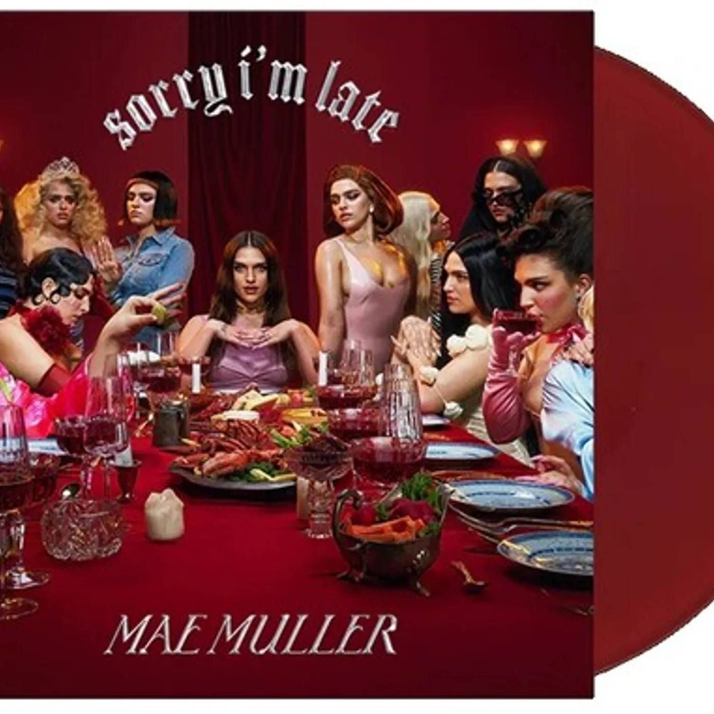 Mae Muller Sorry I'm Late (Red) Vinyl Record
