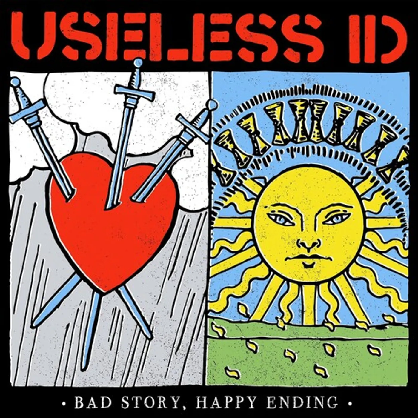 Useless Id BAD STORY HAPPY ENDING Vinyl Record