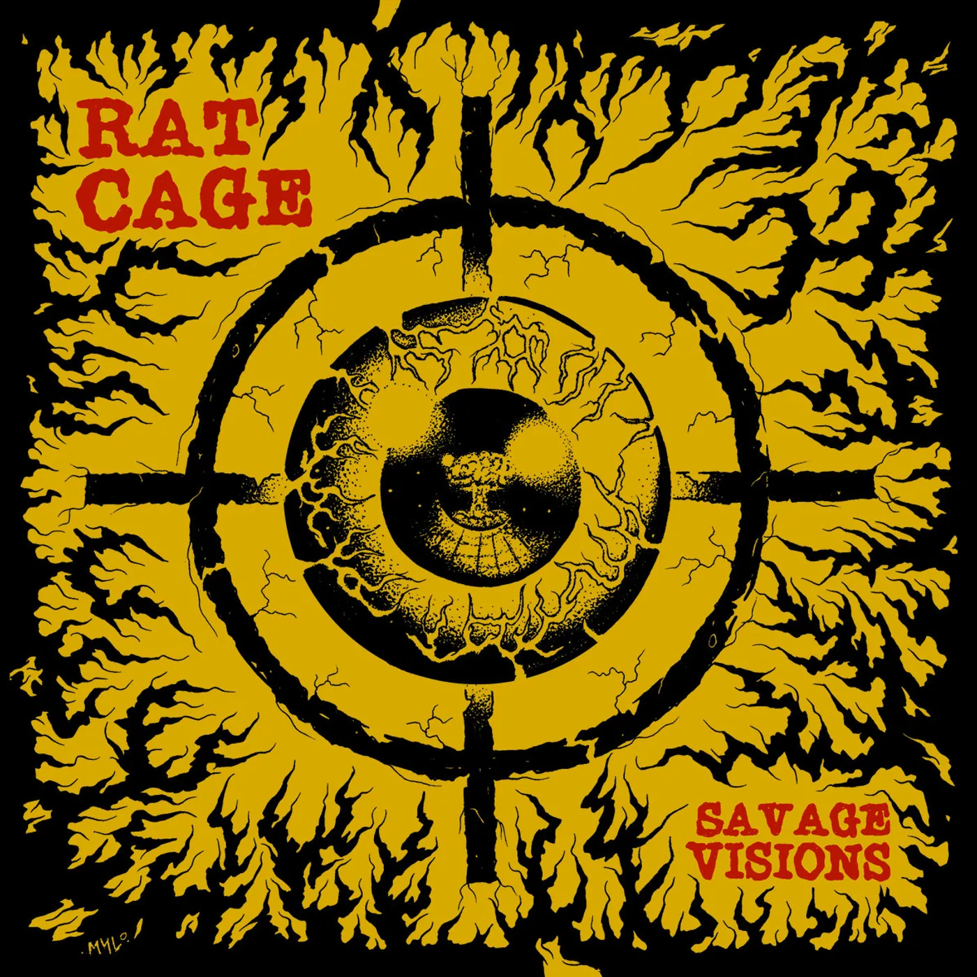 Rat Cage SAVAGE VISIONS Vinyl Record